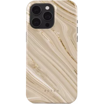 Dėklas BURGA iPhone 15 Pro Smėlio 15,5 cm