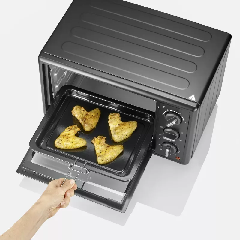 Elektrinė stalviršio krosnelė SEVERIN TO 2079 — 20 l talpa, 1600 W, juoda