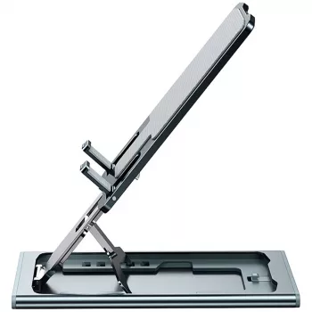 Pasyvus laikiklis Inter-Tech MTS-105 mobiliesiems telefonams, išmaniesiems telefonams, planšetiniams kompiuteriams ir UMPC, pilkas