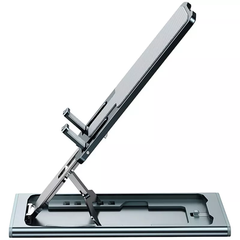 Pasyvus laikiklis Inter-Tech MTS-105 mobiliesiems telefonams, išmaniesiems telefonams, planšetiniams kompiuteriams ir UMPC, pilkas