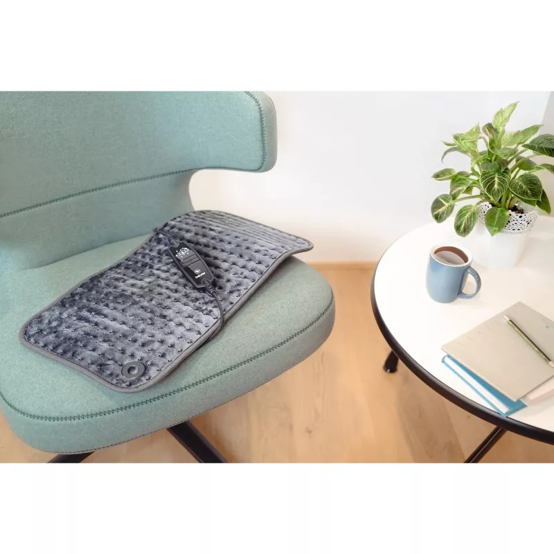 Beurer HK 123 XXL Cosy Grey Green Planet šildymo pagalvėlė 60x30cm 6 lygių automatinis išsijungimas. (200.17)