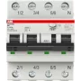 ABB RCD jungiklis DS203NCA-C32/03P+N DS203NC C32 A30 - miniatiūrinis grandinės pertraukiklis - 55°C-55°C (2CSR256140R1324)