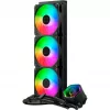 Skysčio aušinimo rinkinys Cooler Master MasterLiquid 360 Core II 12 cm Juoda