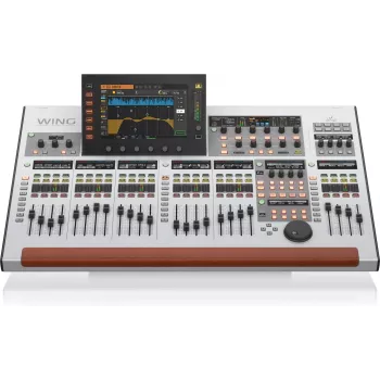 Behringer WING audio maišytuvas 48 kanalai 10 - 20000 Hz Sidabrinis
