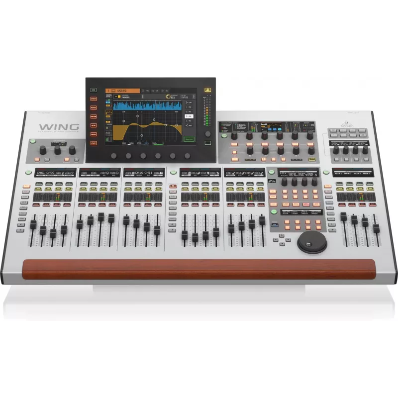 Behringer WING audio maišytuvas 48 kanalai 10 - 20000 Hz Sidabrinis