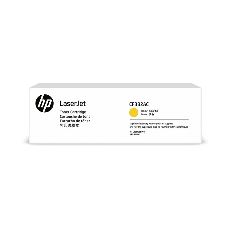 HP CONTRACT kasetė Nr. 312AC HP312AC HP 312AC Geltona Geltona (CF382AC)
