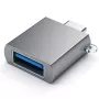 Satechi USB-C adapteris į USB 3.0 Space Gray – kilnus dizainas ir aukšta kokybė – kompaktiškas dizainas – – – (179979)