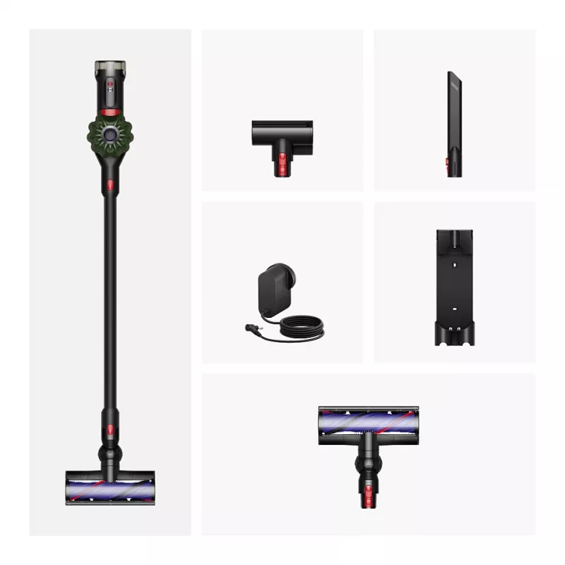 Dyson V8 Cyclone - dulkių siurblys - trumpas sieninis/rankinis prietaisas (2-in-1)