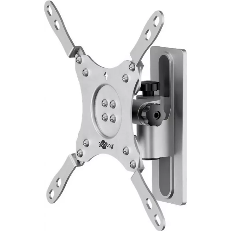 Goobay TV-Wall Mount Caravan TILT (M), Silver (71987)