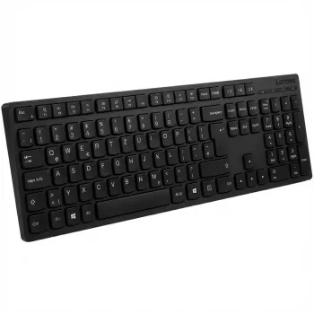 Lenovo Professional - klaviatūra - pilno dydžio - belaidė - 2,4 GHz, Bluetooth - QWERTZ - vokiška - pilka - braune Box (4Y41R64517)