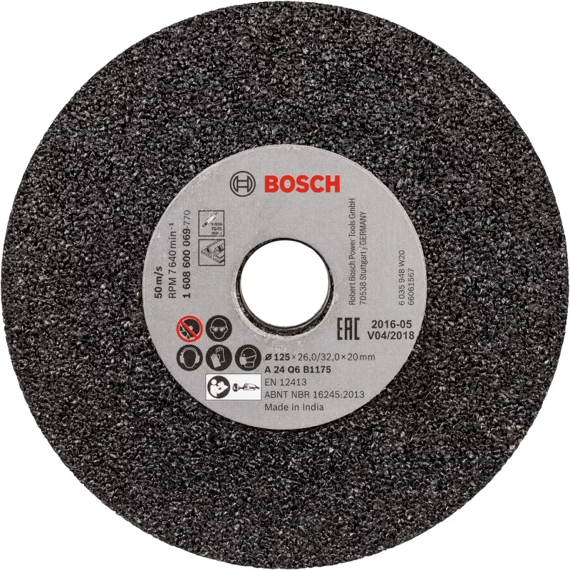 Bosch 1 608 600 069 rotacinio įrankio šlifavimo / smėliavimo reikmenys Šlifavimo diskas