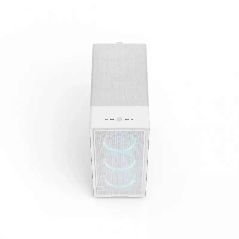 Fractal Design Epoch baltas TG RGB Clear Tint
