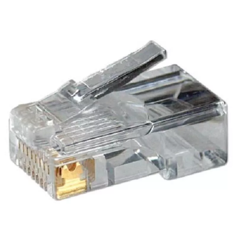 RJ-45 laido jungtis LOGILINK MP0002, CAT5e, permatoma, pakuotėje 100 vnt.