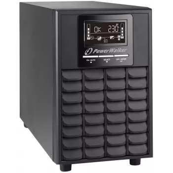 PowerWalker VFI 1500 CG PF1 dvigubos konversijos (internetinis) 1,5 kVA 1500 W 4 kintamosios srovės lizdai