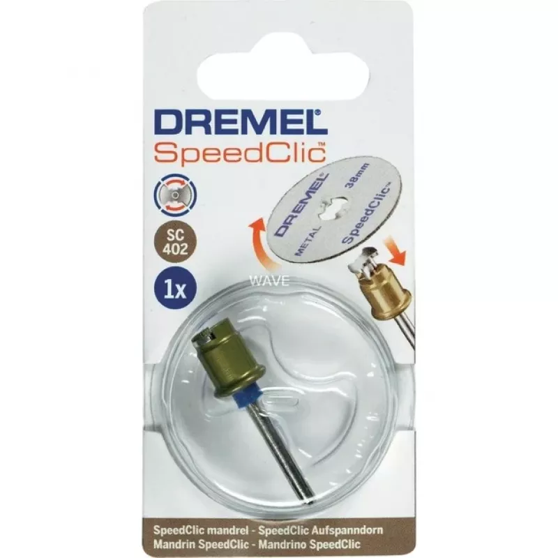 Sukamojo įrankio įtvaras Dremel EZ SpeedClic Mandrel