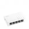 Tinklo komutatorius Cudy GS105U — Nevaldomas 5 prievadų Gigabit Ethernet (10/100/1000), baltas, 5 V