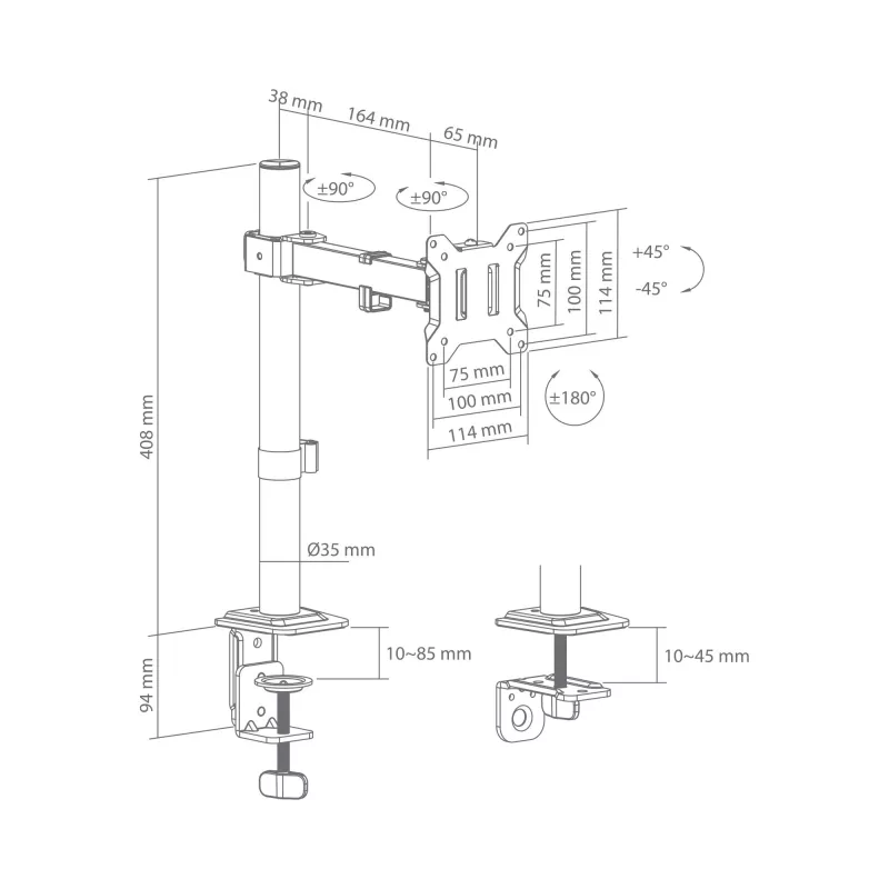 Sbox LCD-351/1-3 (17-32/10kg/100x100)