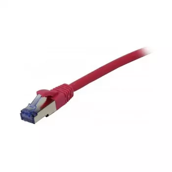 komutacinis kabelis RJ45 - CAT6A 500Mhz - 1,5m - rožinis - S-STP(S/FTP) - komponentų patikrintas (GHMT sertifikuotas) - AW