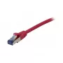 komutacinis kabelis RJ45 - CAT6A 500Mhz - 1,5m - rožinis - S-STP(S/FTP) - komponentų patikrintas (GHMT sertifikuotas) - AW