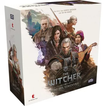 Stalo žaidimas Asmodee The Witcher: Pfad des Schicksals Deluxe Edition – stalo vaidmenų/strategijos žaidimas