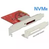 DeLOCK PCI Express > 1x išorinis CFexpress lizdas - atminties kortelių skaitytuvas (CF) - PCI Express x4 3.0 (91748)
