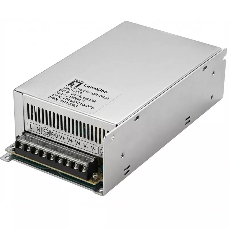 Maitinimo blokas LEVELONE 0R10028, 12V 1,50A adapteris tinklo įrenginiams