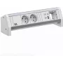 Maitinimo lizdas Bachmann DESK 2xUTE modelis 902.0298 — stalinis maitinimo skirstytuvas su 2 UTE lizdais
