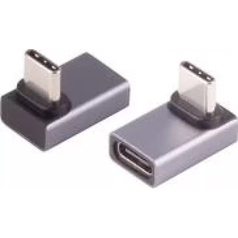 Jungties lyčių adapteris ShiverPeaks BS13-60002 USB-C į USB-C pilkas