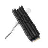 Oro aušintuvas SAVIO M.2 NVMe 2280 AK-60 juodas radiatorius 22x80 mm SSD