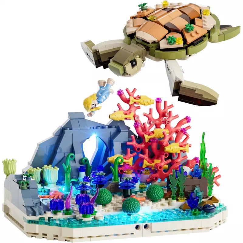 Lumibricks Turtle Reef Dream Building Set