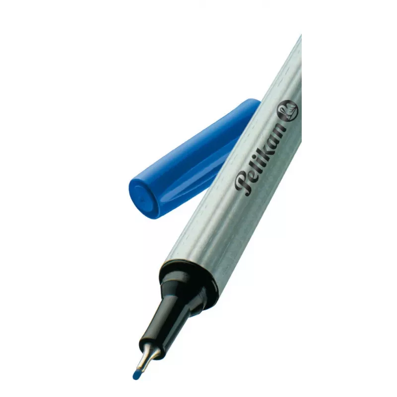 Pelikan Fineliner 96 Smulkus Juoda Mėlyna Raudona 3 vnt. 0,4 mm