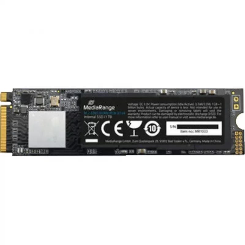 SSD disk MediaRange 1 TB M.2 PCI Express 3.1 NVMe MR1033