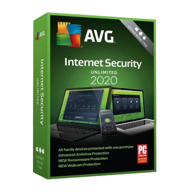 AVG Internet Security | 10 PC | 3 metai