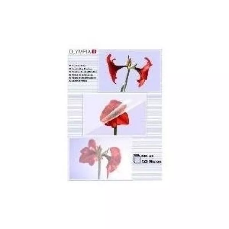 Laminavimo plėvelė Olympia 1x50 DIN A3 125 mikronų