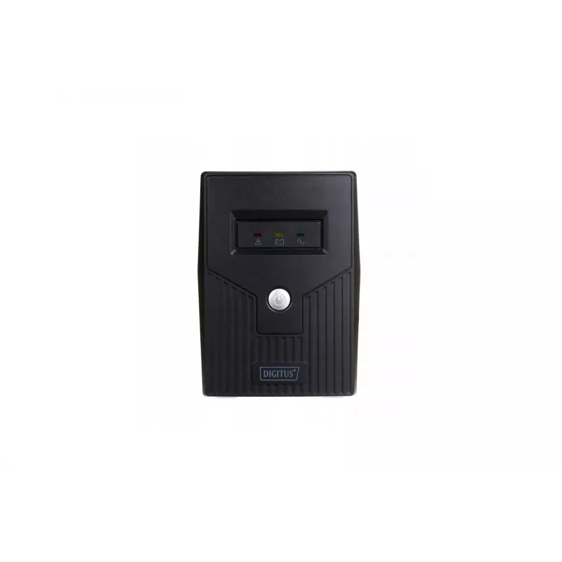 Nepertraukiamo maitinimo šaltinis DIGITUS Line-Interactive DN-170064-B 800 VA (480 W), AVR, LCD, tower, 2 kintamosios srovės lizdai, F tipas