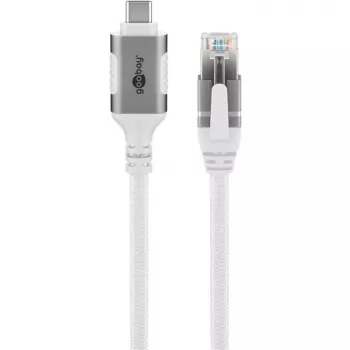 Goobay 74176 - Tinklo adapterio kabelis USB 3.1 Type C Gigabit Ethernet 2 m - Tinklo plokštė - 1 000 Mbps (74176)