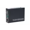 MikroTik Sedir medijos keitiklis 1x SFP 1x RJ45 1000Mb/s, maks. 1000 Mb/s, metalinis korpusas, 100–240 V AC