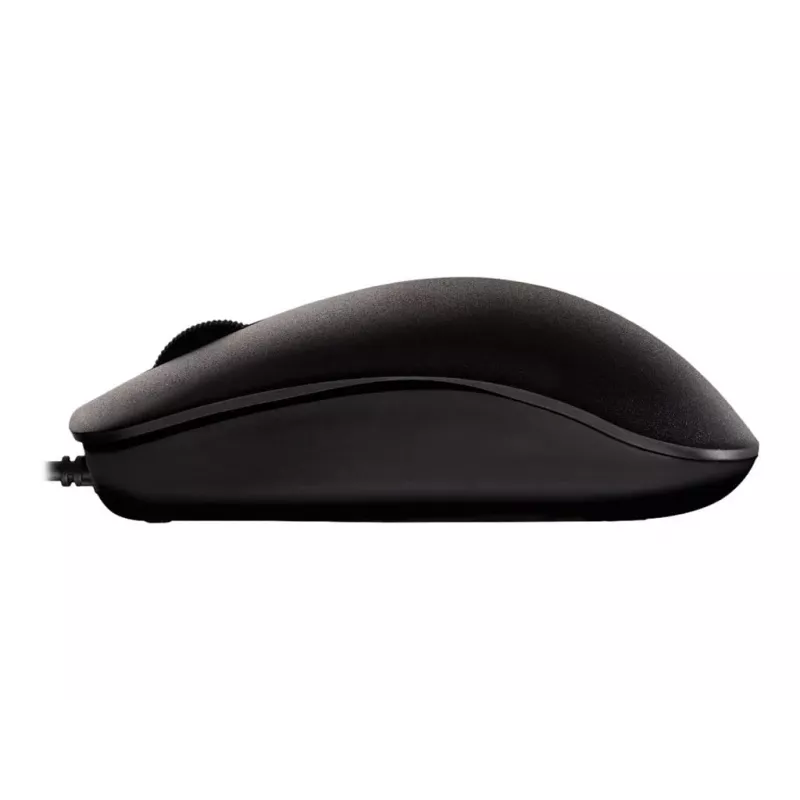 CHERRY DC 2000 Universal USB AZERTY belgiška juoda klaviatūra su pele