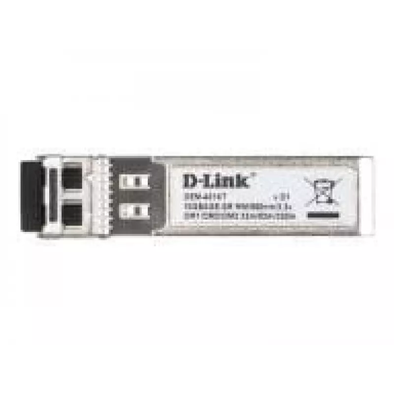 D-Link 10GBase-SR SFP+ siųstuvas-imtuvas, 80/300 m, šviesolaidis, 10000 Mbit/s, SFP+, LC, 50/125, 62.5/125 µm, SR