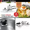 Russell Hobbs RH00542EU7 — 3 dalių nelimpantis indų rinkinys
