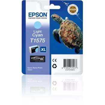 Kasetė Epson T1575 Šviesiai Žydra