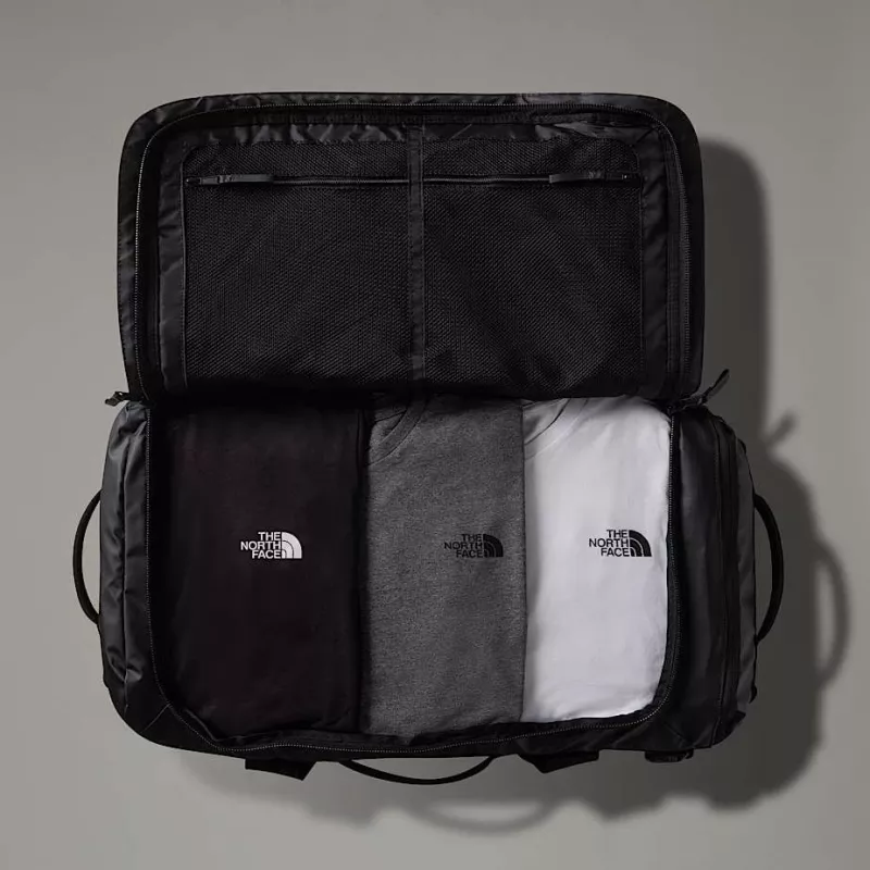 Krepšys kelionėms The North Face Base Camp Voyager Duffel 62 - tnf Juoda/asphalt Pilka