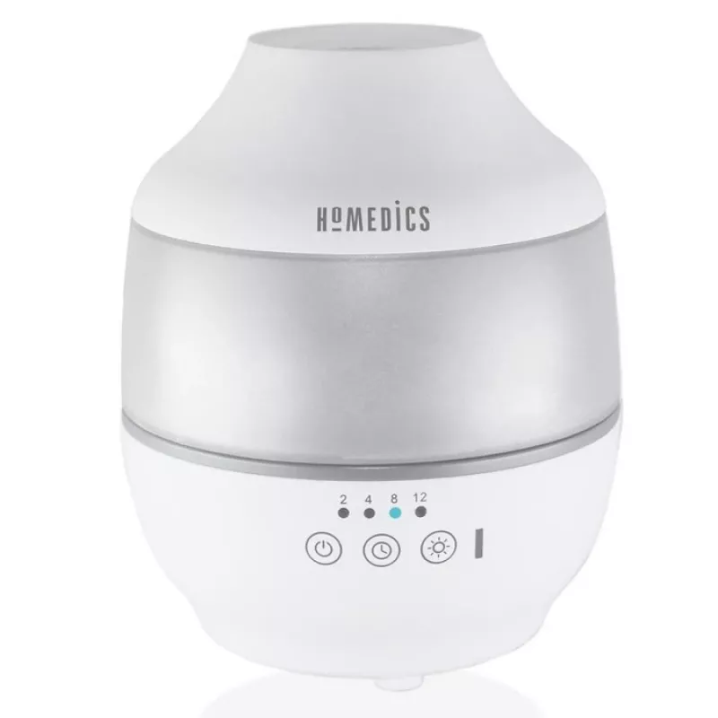 Ultragarsinis drėkintuvas HoMedics UHE-CM18-EU — vėsus rūkas, reguliuojama rūko išeiga