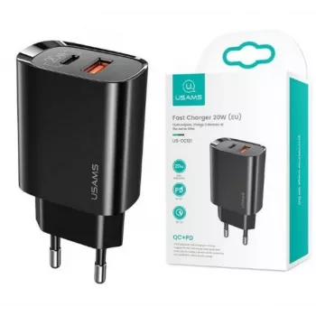 Įkroviklis usams T35 20W PD3 USB-C į USB greitasis įkrovimo adapteris