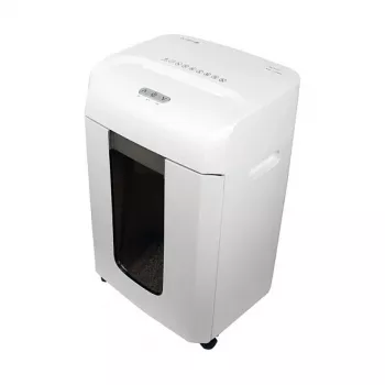Popieriaus smulkintuvas Olympia MC 615.2 — Mikro pjovimas P-5, 22 cm padavimas, 15 lapų talpa, 65 dB, balta