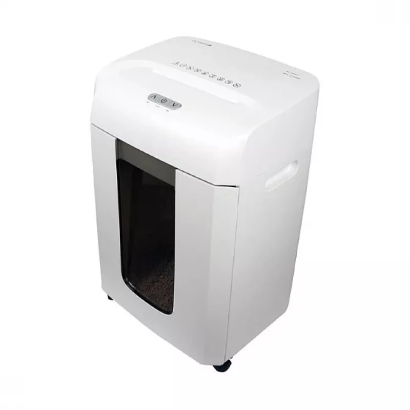 Popieriaus smulkintuvas Olympia MC 615.2 — Mikro pjovimas P-5, 22 cm padavimas, 15 lapų talpa, 65 dB, balta