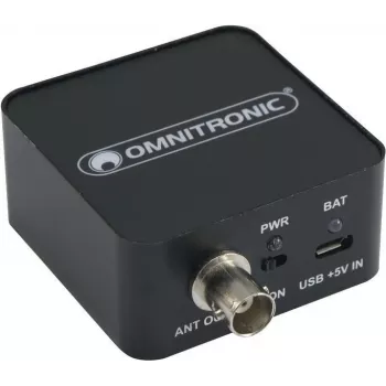 Antenos stiprintuvas Omnitronic AAB-10 — aktyvus antenos pirminis stiprintuvas, maitinamas baterijomis