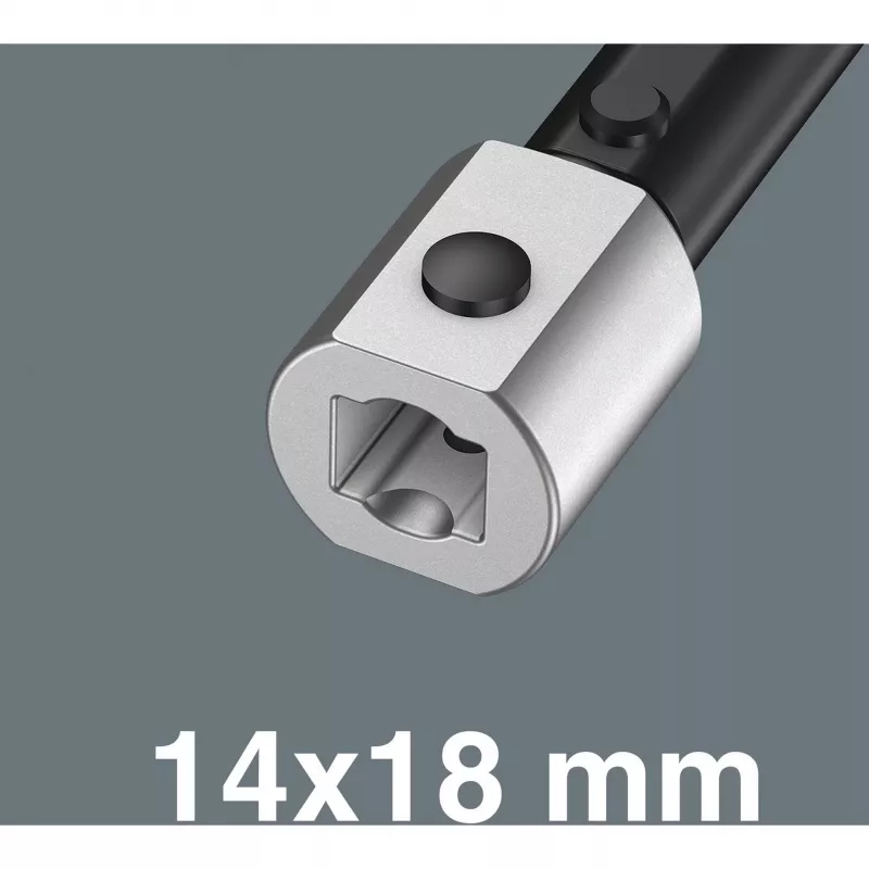 Torque wrench Wera Click-Torque X 7 with Juoda-Green handle, square drive insert 14x18 mm