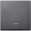 MERTEN EL SM 431014 - System M, svirtinis jungiklis, Kontrollfenster, antracito, matinis (431014)