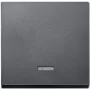 MERTEN EL SM 431014 - System M, svirtinis jungiklis, Kontrollfenster, antracito, matinis (431014)